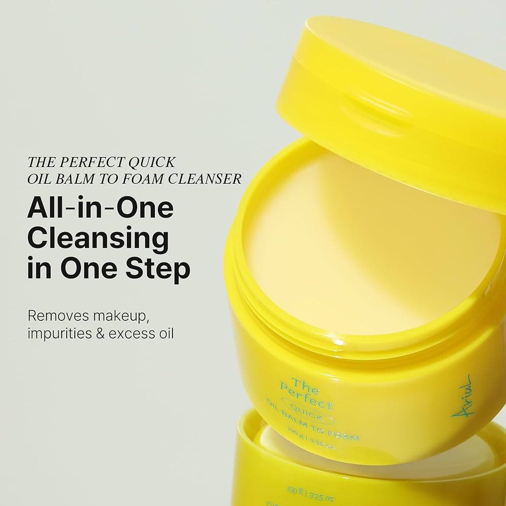 Ariul The Perfect Quick Oil Balm To Foam, Jojoba & Almond Seed Oil, 100g