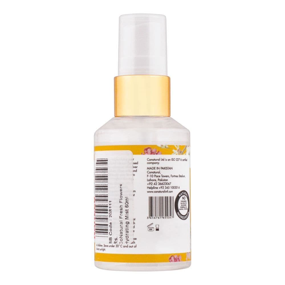CoNatural Fresh Flowers Hydrating Mist, 60ml