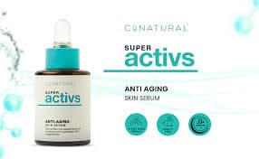 CoNatural Super Activs Anti-Aging Skin Serum, For All Skin Types, 30ml