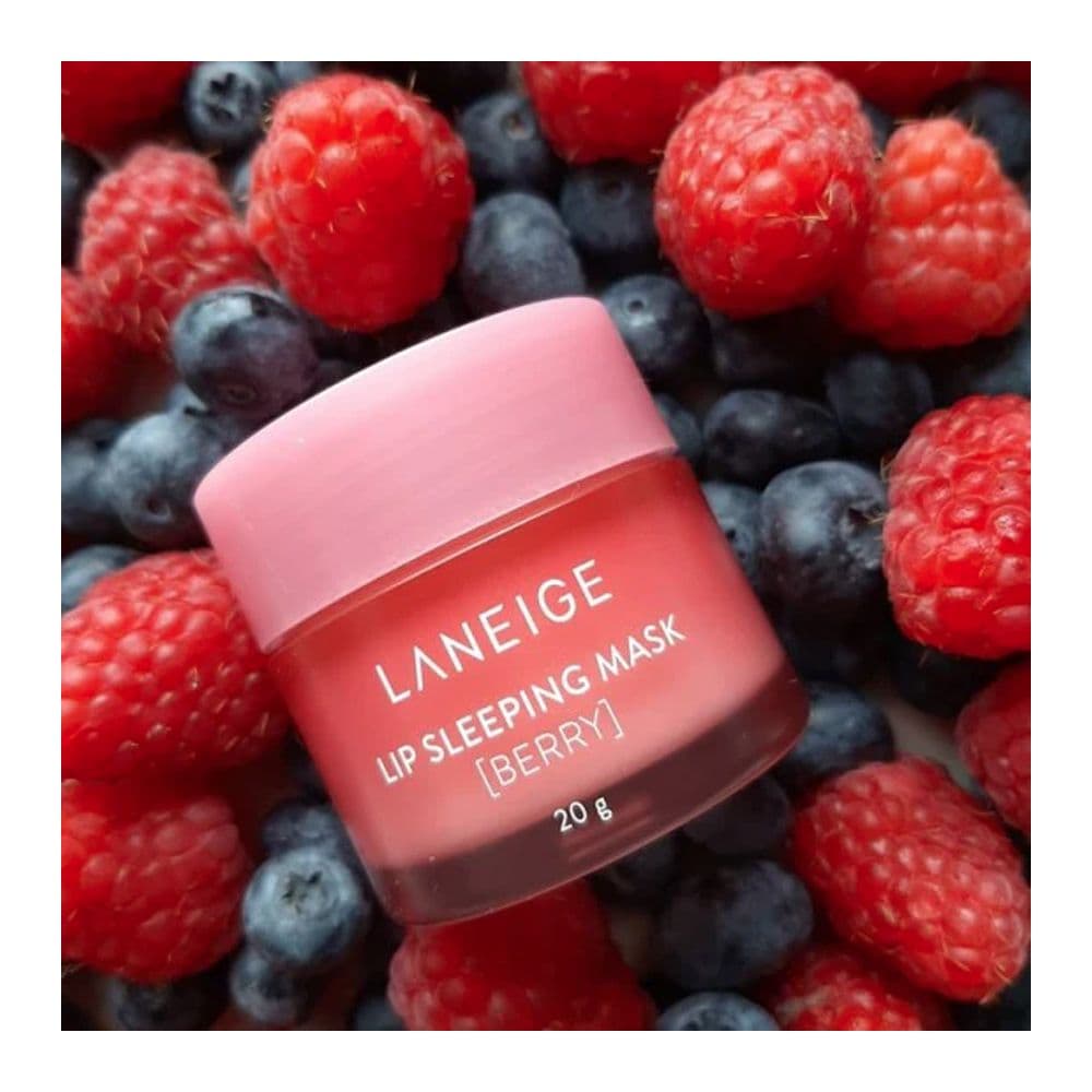 Laneige Berry Lip Sleeping Mask, Shea Butter, Vitamin C, 20g
