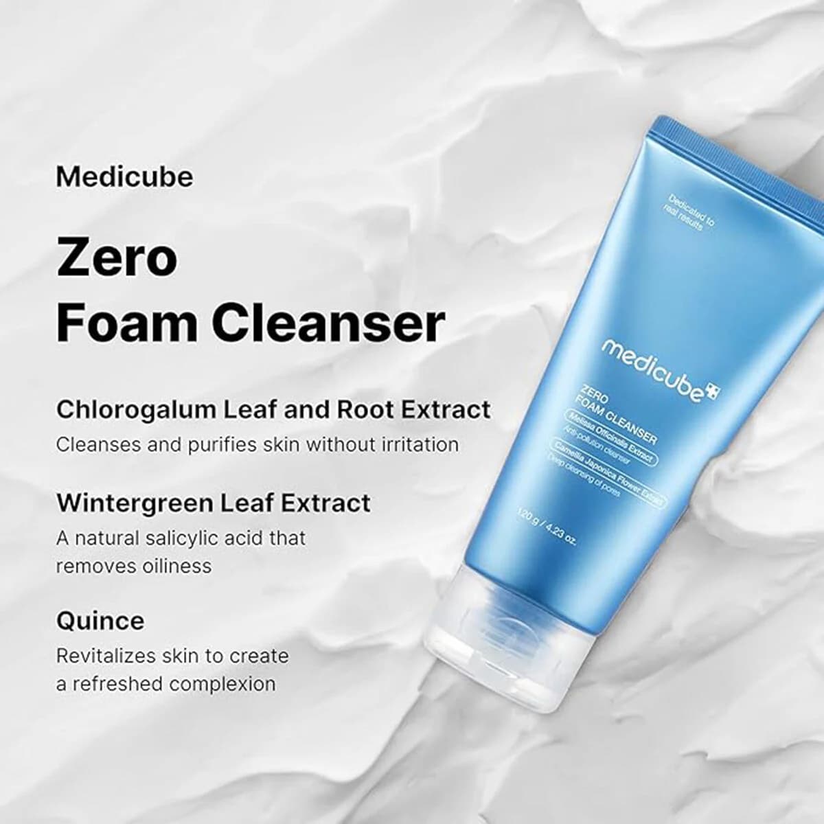 Medicube Zero Foam Cleanser, Glycerin, For Sensitive Skin, 120g