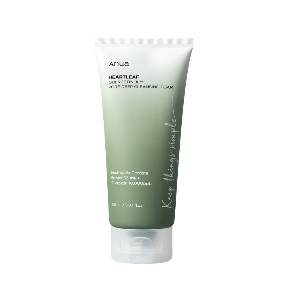 Anua Heartleaf Pore Deep Cleansing Foam, For Sensitive Skin, 150ml