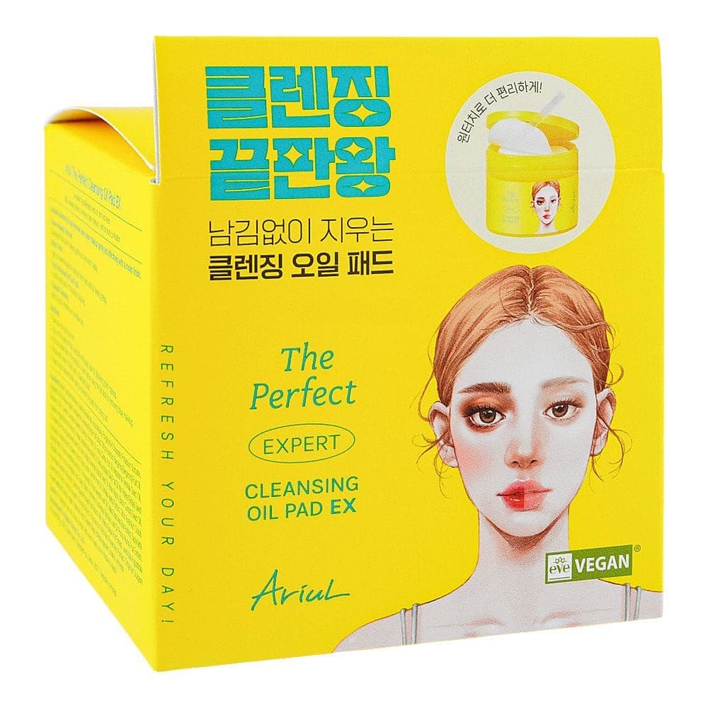 Ariul The Perfect Cleansing Oil Pad EX, 60 Pads, 175ml