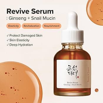 Beauty Of Joseon Ginseng + Snail Mucin Revive Skin Serum, 30ml
