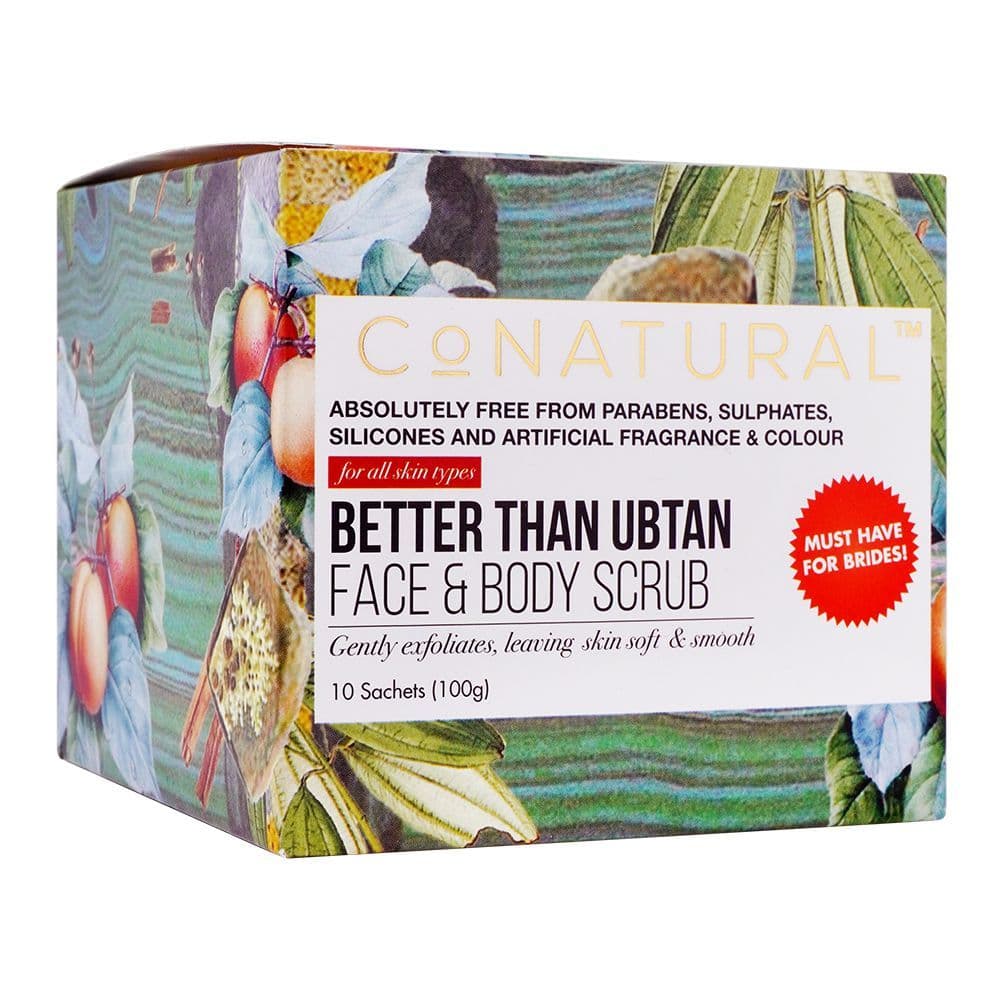 CoNatural Better Than Ubtan Face & Body Scrub 120 grams