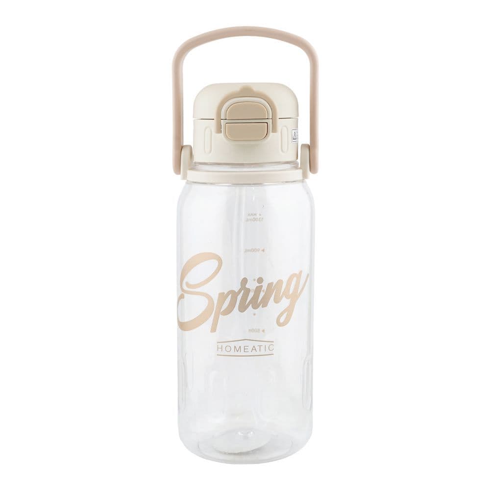 Homeatic Sports Water Bottle, 1300ml, White, HMT-034