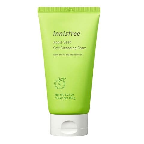 Innisfree Apple Seed Cleansing Foam, Glycerin & Lauric Acid, For All Types of Skin, 150g