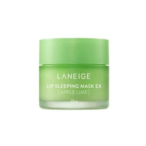 Laneige Apple Lime Lip Sleeping Mask, Coconut Oil, Shea Butter, For All Types Of Skin, 20g