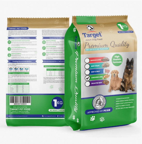 TARGET DOG FOOD CHICKEN & EGG 1 KG